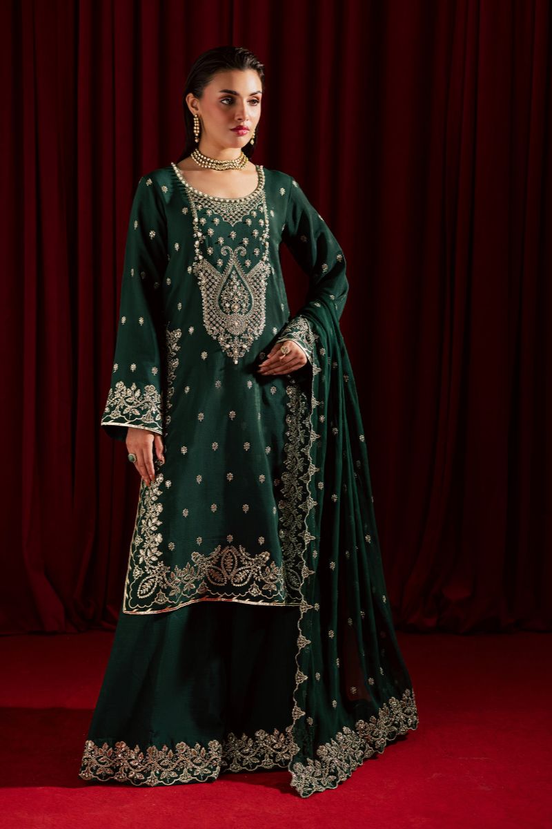 Allure by Ih - DIJA - Emerald green - 3 Piece
