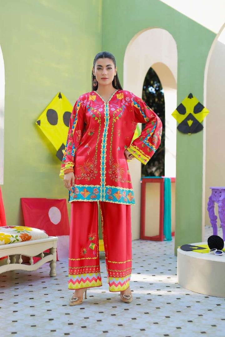 Anayra Amal - Parsley Grip Basant Breeze Printed Suit For Women - 2 Piece