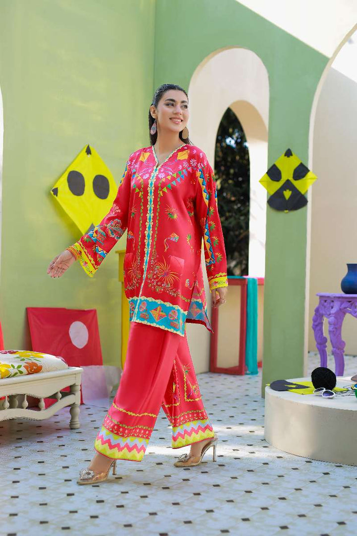 Anayra Amal - Parsley Grip Basant Breeze Printed Suit For Women - 2 Piece