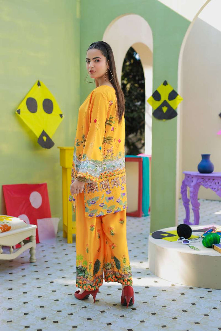 Anayra Amal - Parsley Grip Kite Bloom Printed Suit For Women - 2 Piece