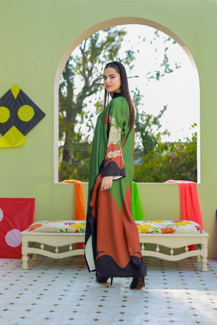 Anayra Amal - Parsley Grip Haze Studio Printed Suit For Women - 1 Piece