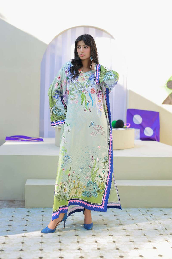 Anayra Amal - Parsley Grip Pattern Play Printed Suit For Women - 1 Piece