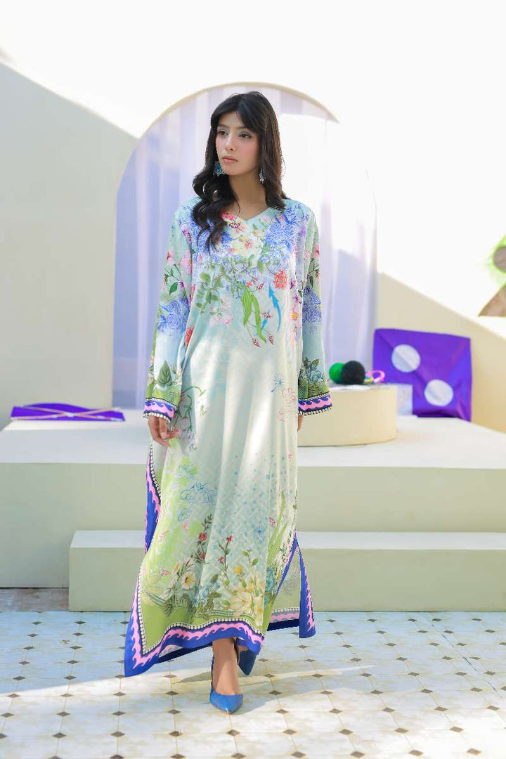 Anayra Amal - Parsley Grip Pattern Play Printed Suit For Women - 1 Piece