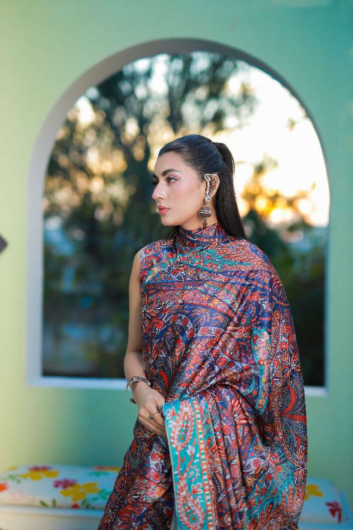 Anayra Amal - Parsley Grip Mood Canvas Printed Suit For Women - 2 Piece