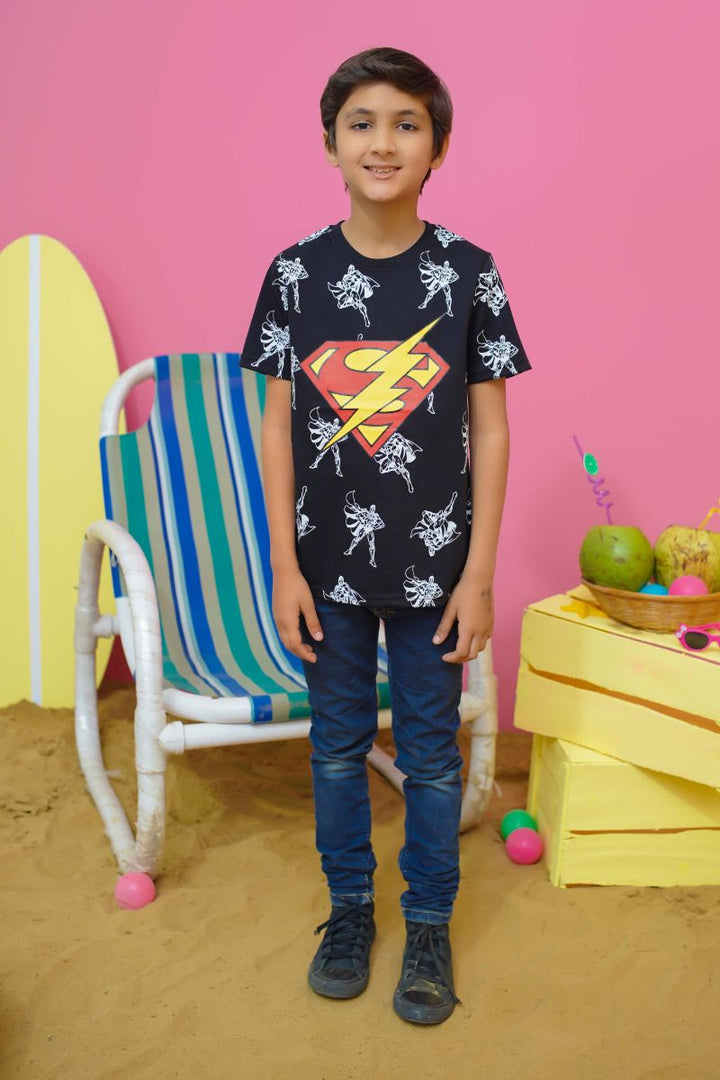 Modest - Superman Graphic Tee - Jersey - 1 Piece