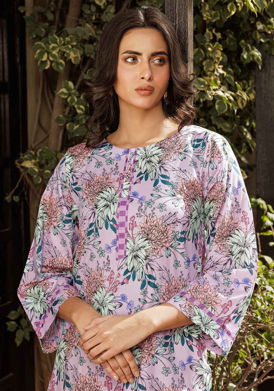 Zarasi - Lavender - Stitched Lawn Suit - 2 Piece