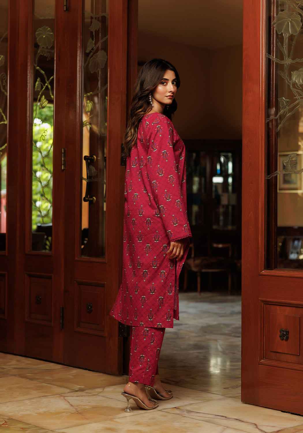 Zarasi - Ember | Timeless Bloom - Stitched Lawn Suit - 2 Piece