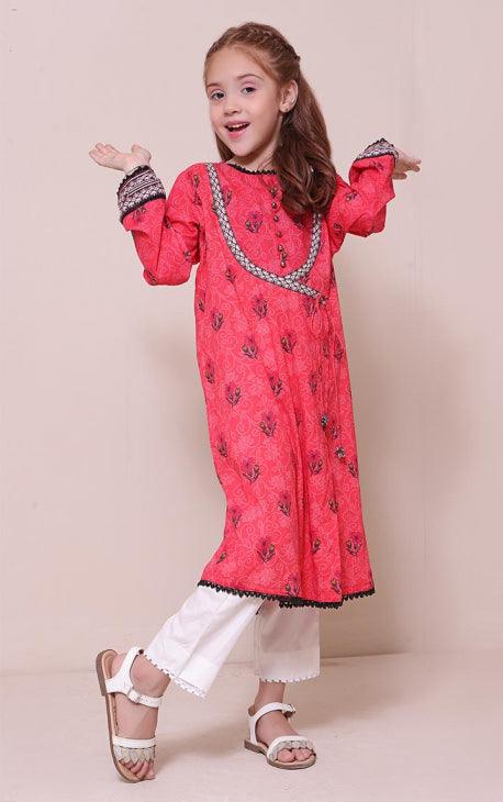 Oaks - Hoorain Lawn Printed Kurti - 1 Piece - Studio by TCS