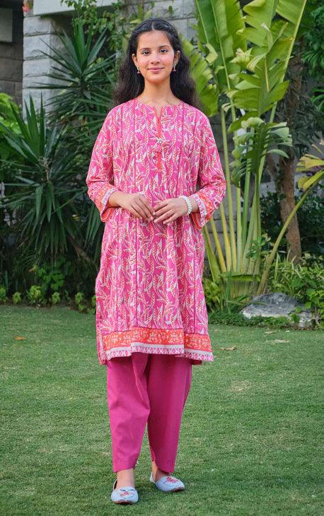 Oaks - Taffy Lawn Printed Kurti - 1 Piece - Studio by TCS