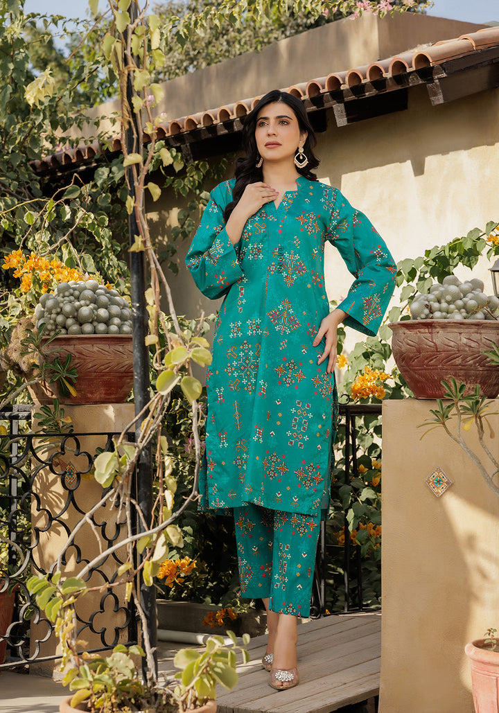 Zarasi - Meadow Spark - Stitched Lawn Suit - 2 Piece