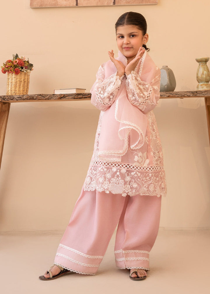 Laleen Mehru 3 Piece Suit Pink