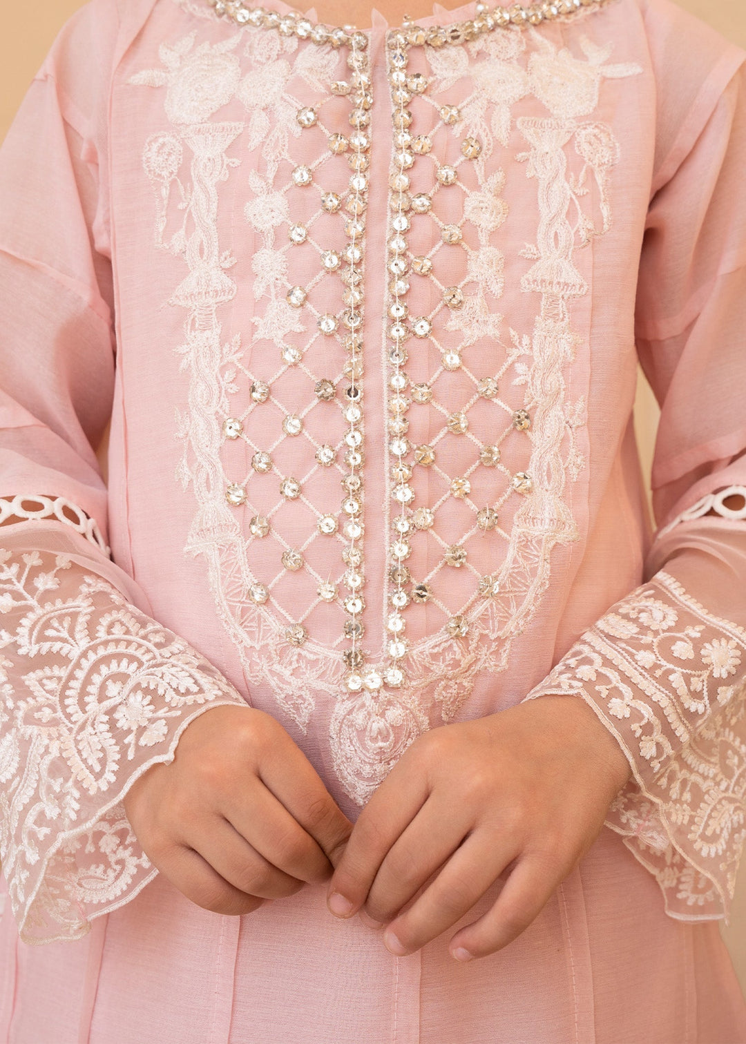 Laleen Mehru 3 Piece Suit Pink