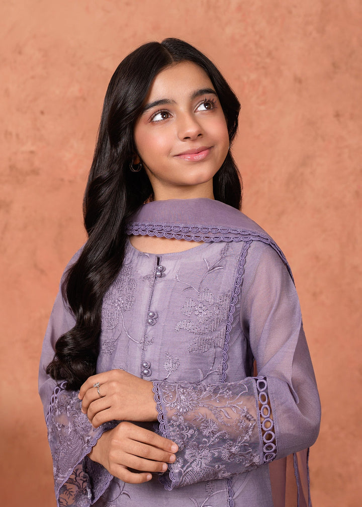 Laleen Zimi 3 Piece Suit Purple