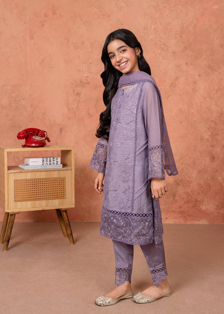 Laleen Zimi 3 Piece Suit Purple