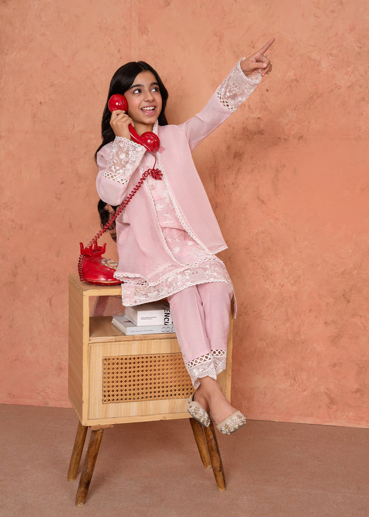 Laleen Hoori 3 Piece Suit Pink