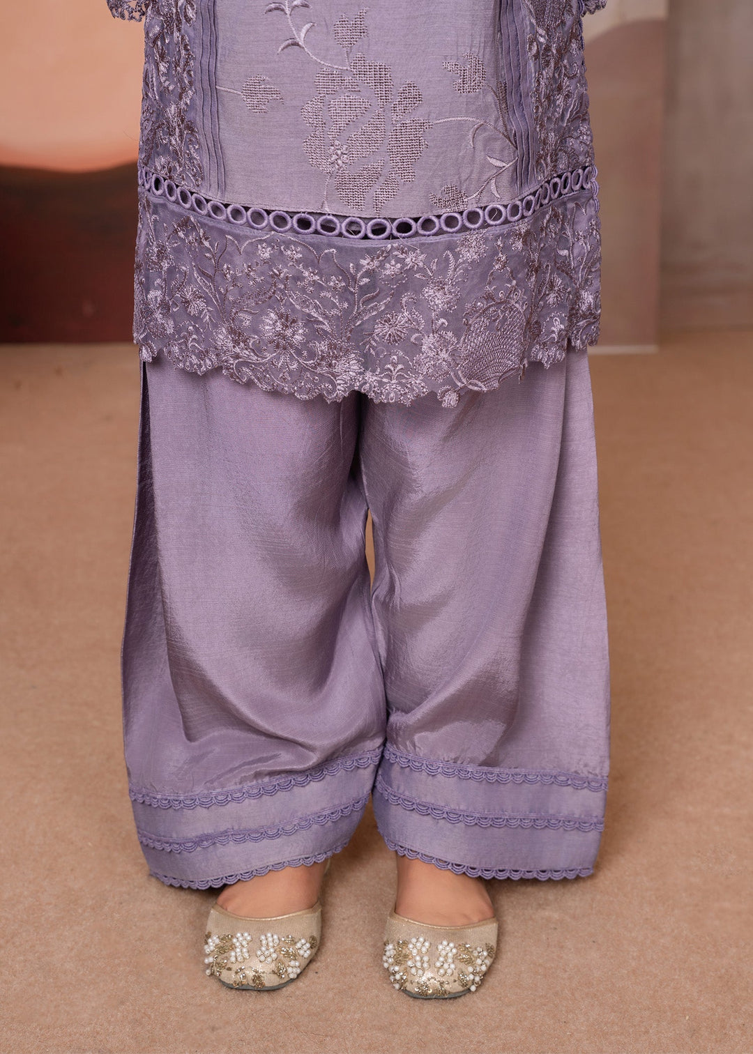 Laleen Hani 3 Piece Suit Purple
