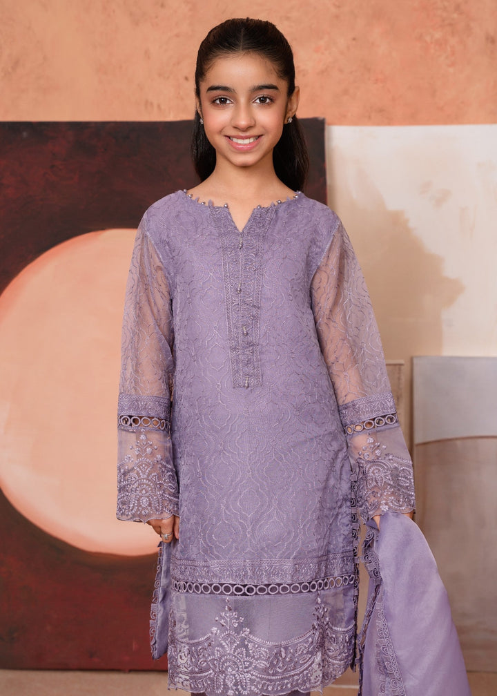 Laleen Rumi 3 Piece Suit Purple