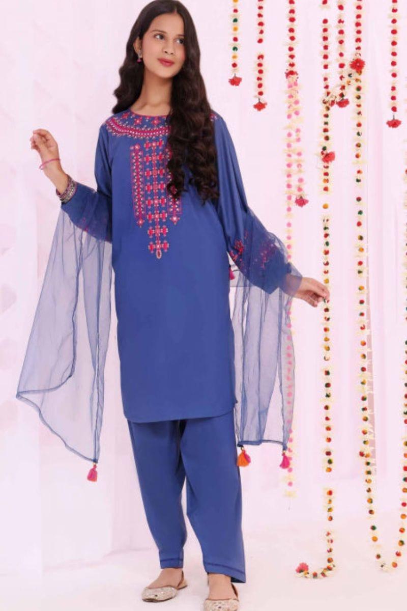 Oaks - Jewel 2 Piece Lawn Embroidered - Studio by TCS