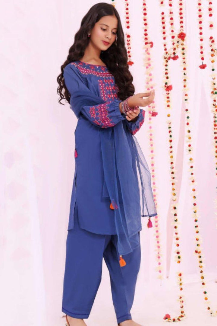 Oaks - Jewel 2 Piece Lawn Embroidered - Studio by TCS