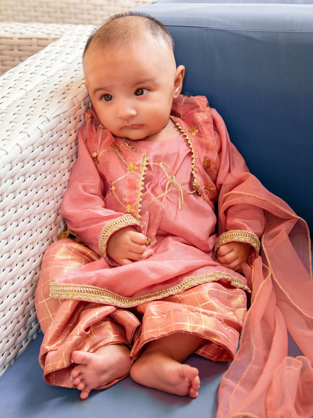 Kidoz Kloset - Vanilla Ice Cotton Silk Set For Girl