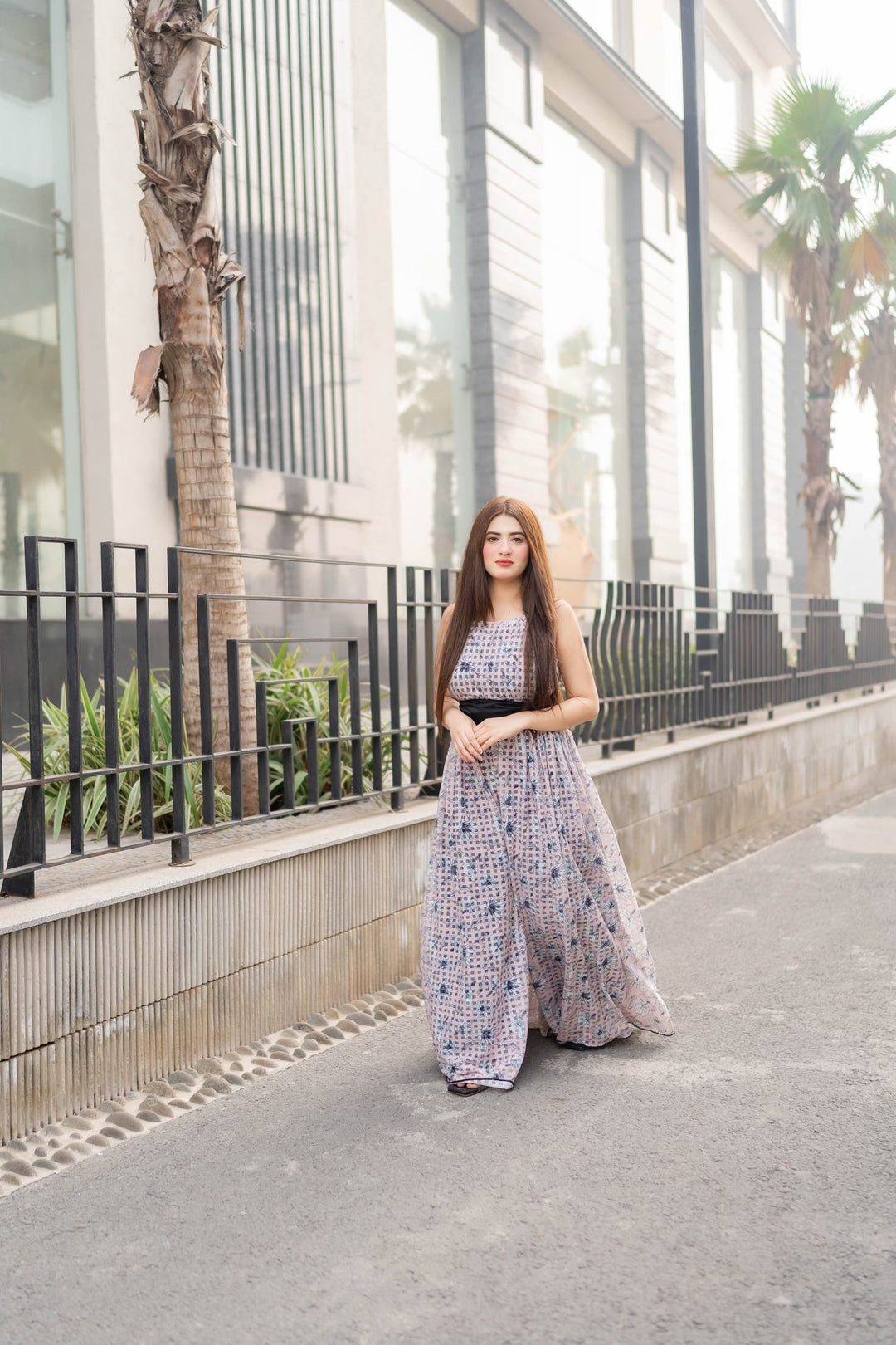 Syah - Net Jumpsuit - Cotton - 1 Piece