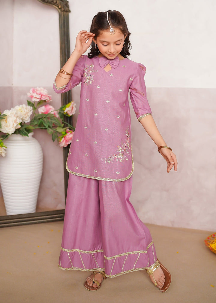 Modest - Khaddar Embroidered Suit For Girl -  3 Piece