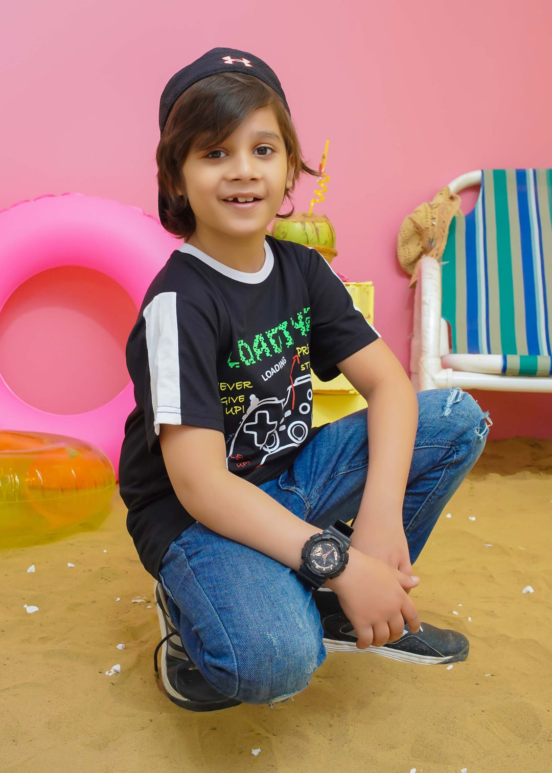 Modest - Loading Graphic Tee - Jersey - 1 Piece