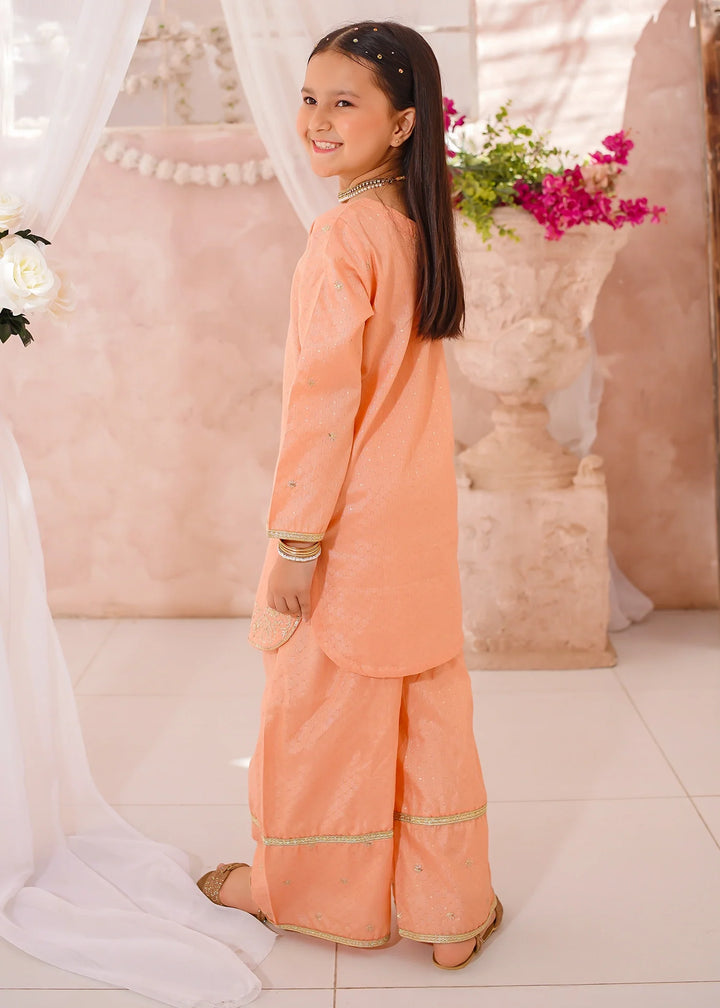 Modest - Cotton Lawn Embroidered Suit For Girl - 3 Piece