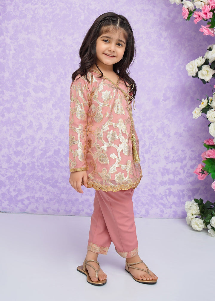 Modest - Hoor - Pink - Banarsi - 2 Piece