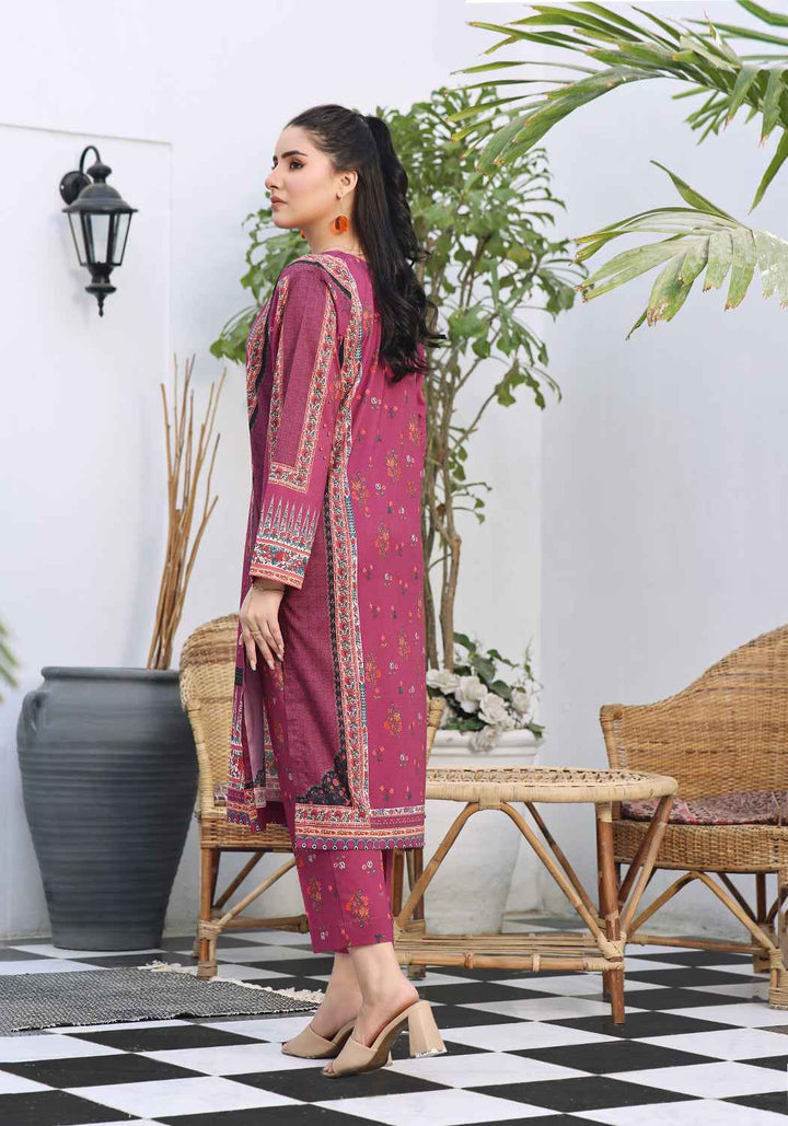 Zarasi - Saffron - Stitched Lawn Suit - 2 Piece