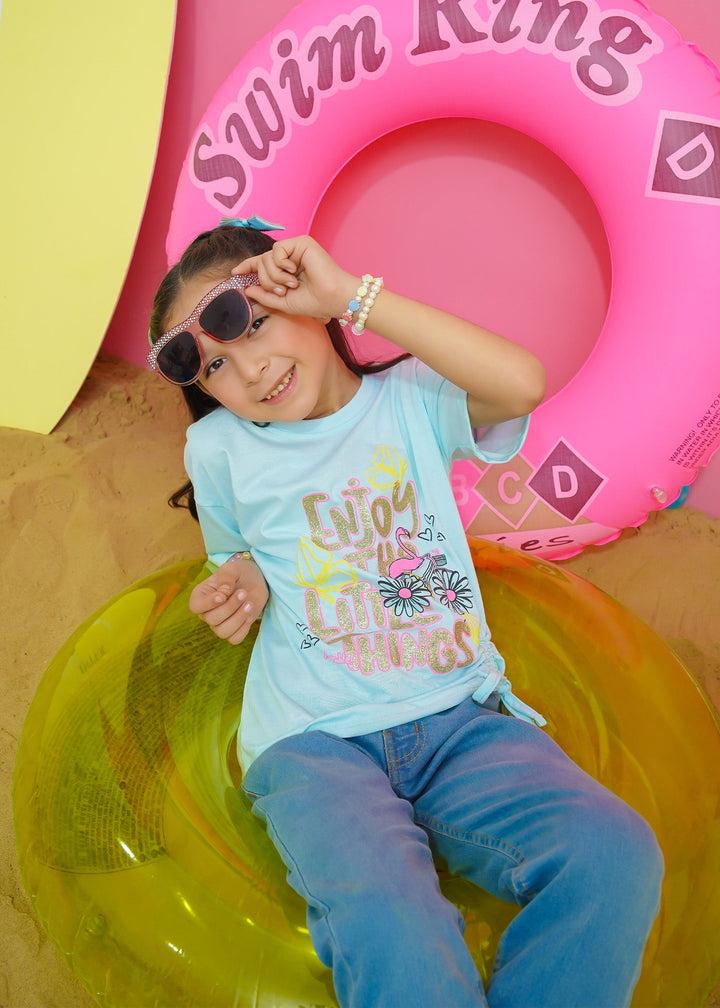 Modest - Girls Trendy Summer Tee - Jersey - 1 Piece