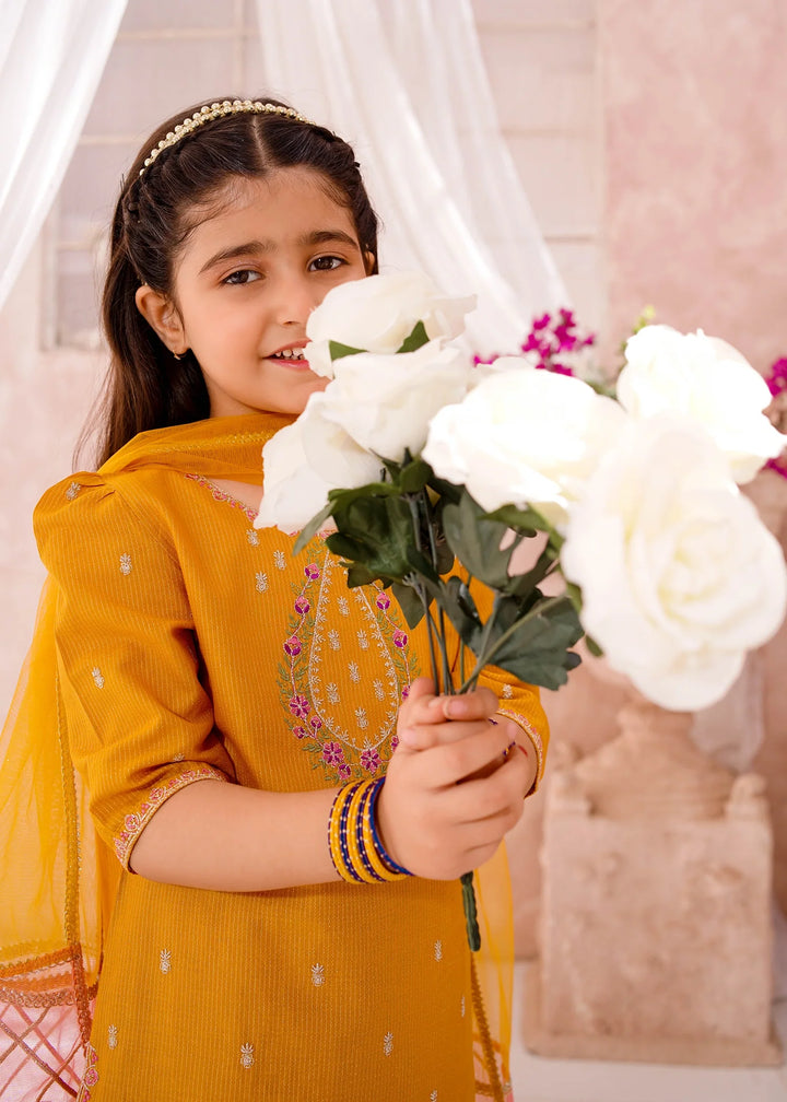 Modest - Cotton Lawn Embroidered Suit For Girl - 3 Piece