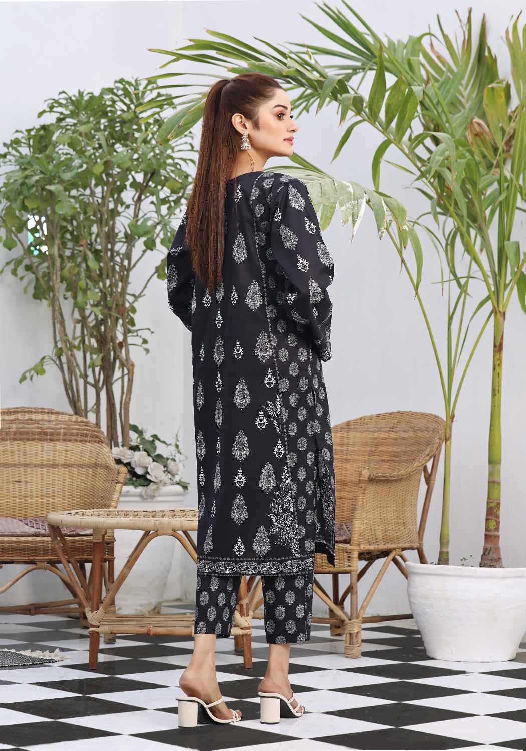 Zarasi - Wellow - Stitched Lawn Suit - 2 Piece