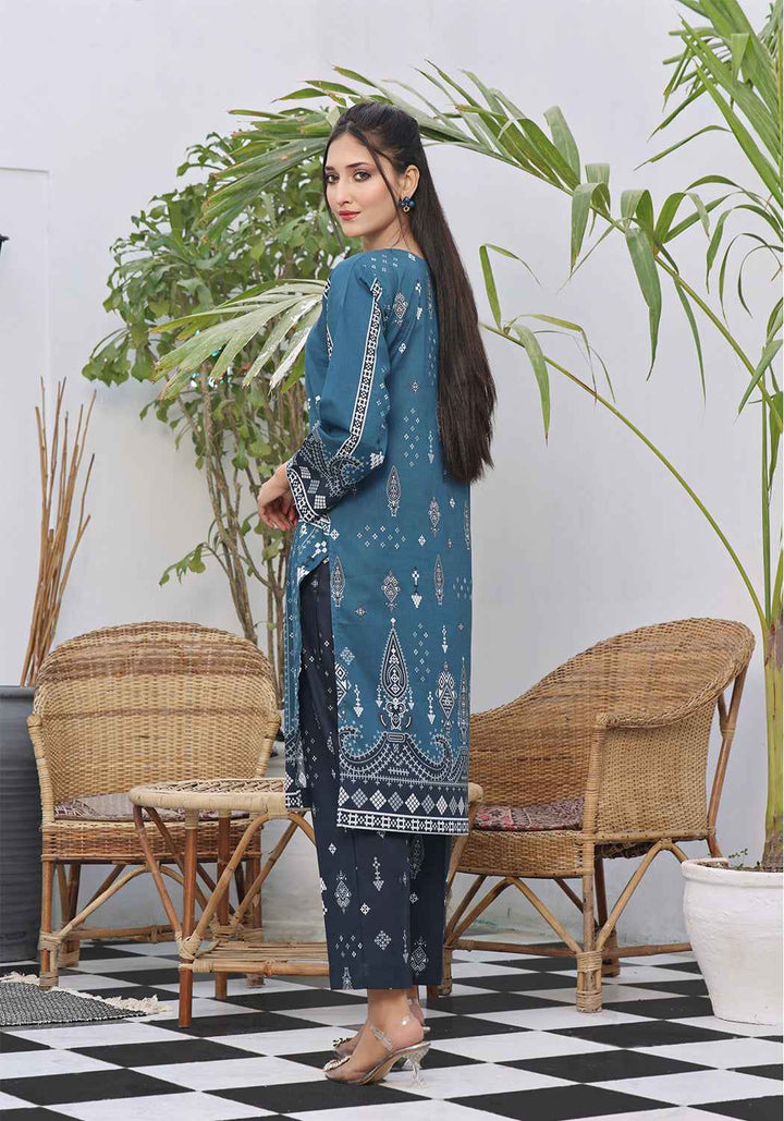 Zarasi - Sapphire - Stitched Lawn Suit - 2 Piece