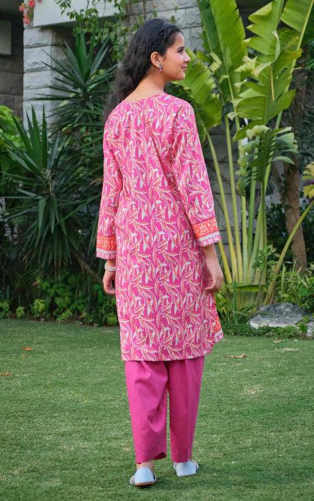 Oaks - Taffy Lawn Printed Kurti - 1 Piece - Studio by TCS