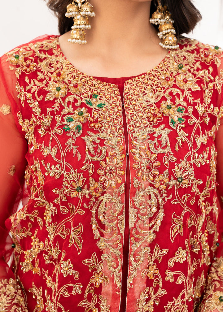 Laleen Elena 3 Piece Suit Red
