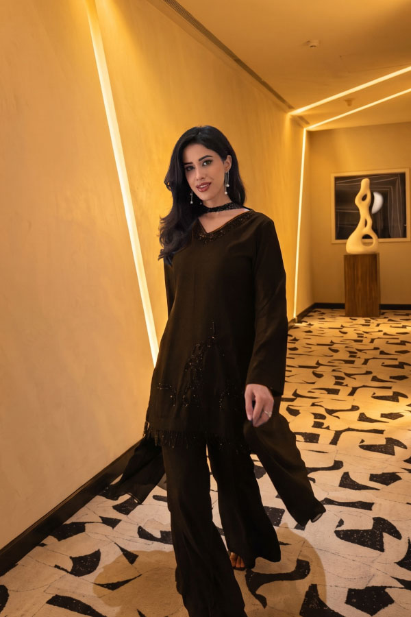 Leon Anjali Set 3 Piece Suit Black