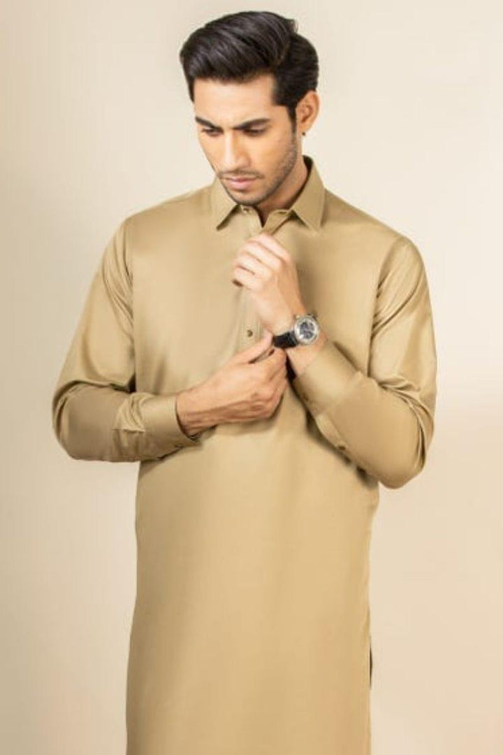 J. - Junaid Jamshed | Executive Khaki Suit For Men - Studio by TCS