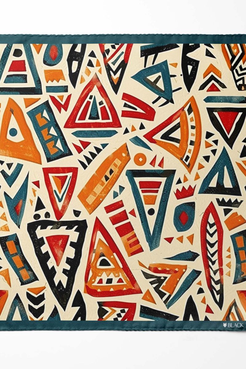 Black Wolf - WONDERLAND SILK ASCOT - Beige - 1 Piece