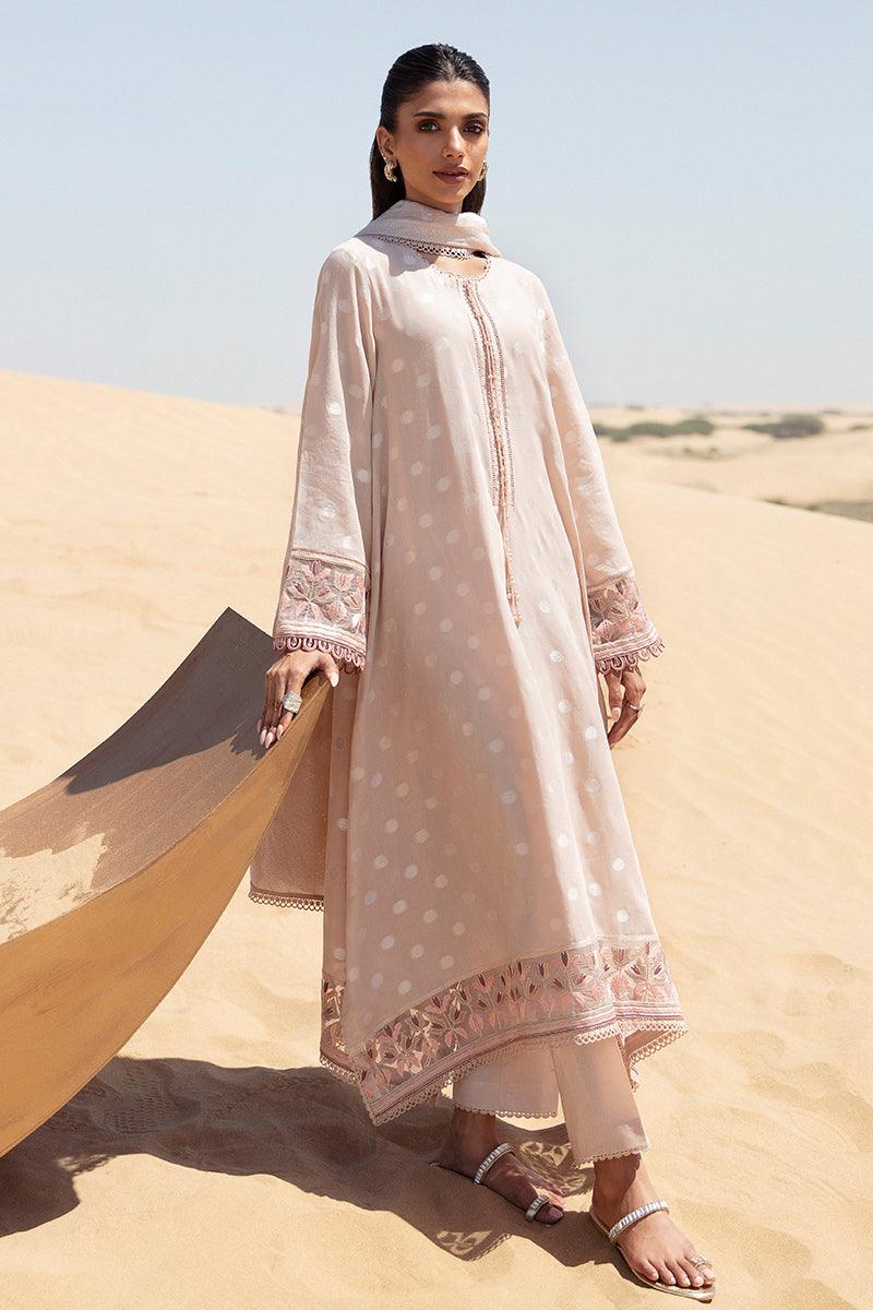 Cross Stitch - DUSTY ROSE - Lawn  - 3 Piece - Unstich