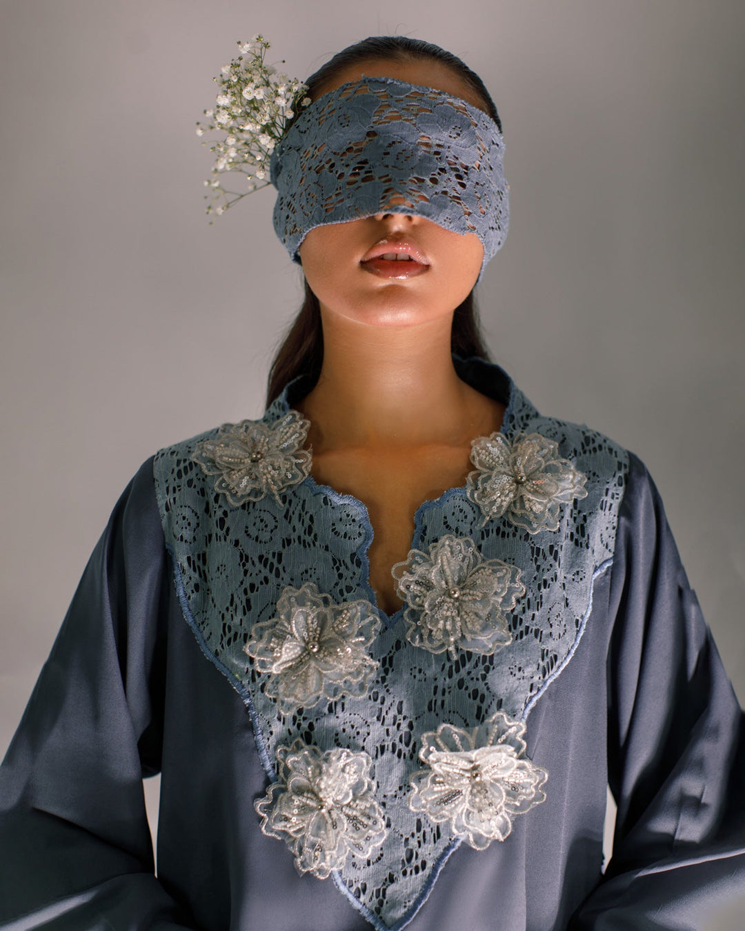 Ombrella - Grey- luna Suit For Women - 2 Piece