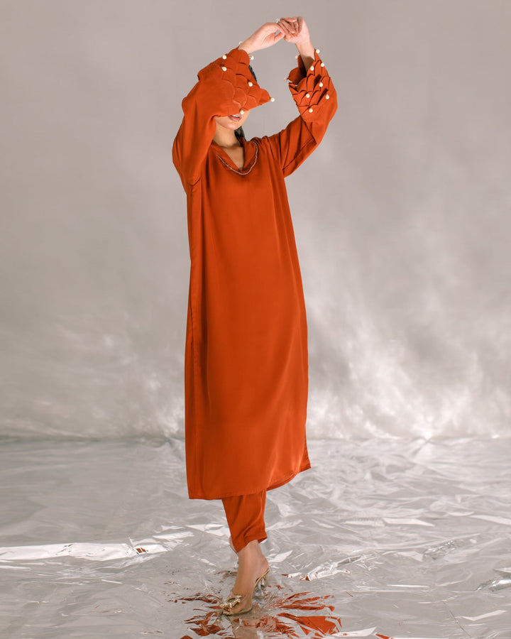 Ombrella - Rust- Rhea Suit For Women - 2 Piece