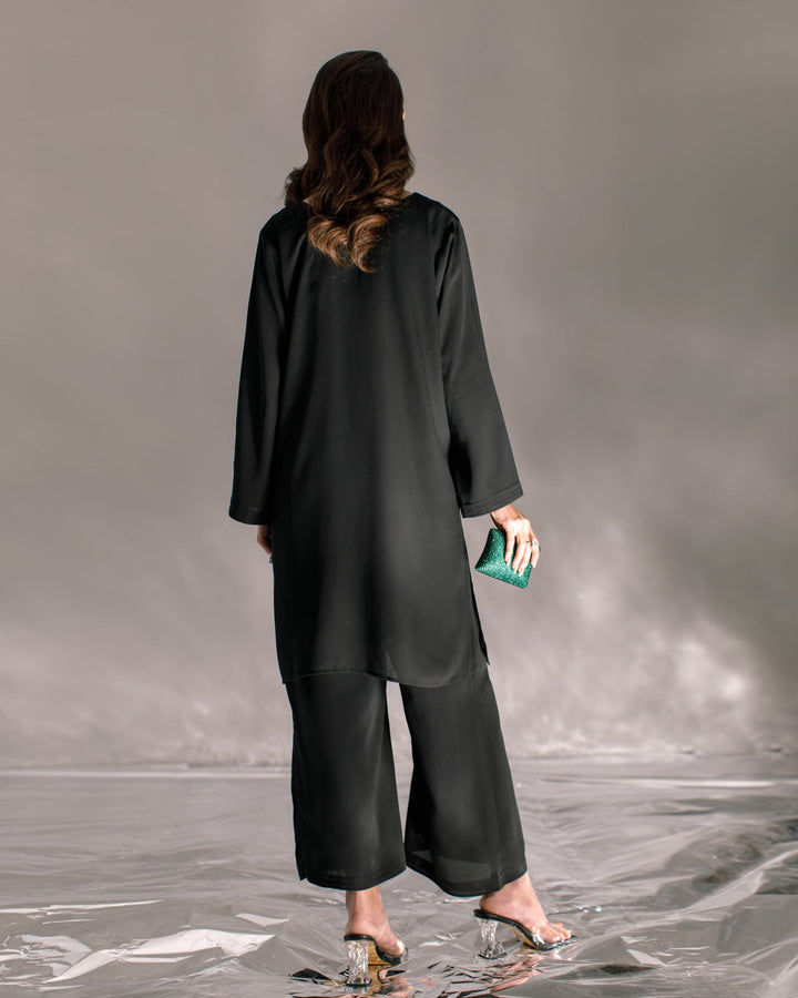 Ombrella - Black- Elara Suit For Women - 2 Piece