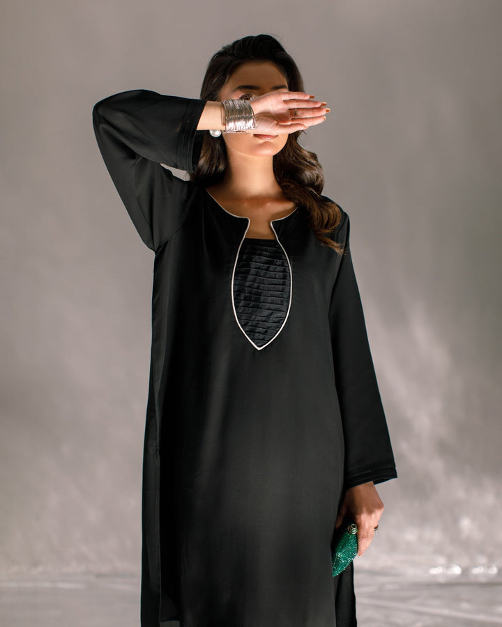 Ombrella - Black- Elara Suit For Women - 2 Piece