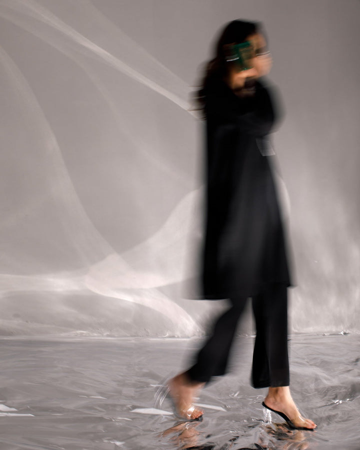 Ombrella - Black- Elara Suit For Women - 2 Piece