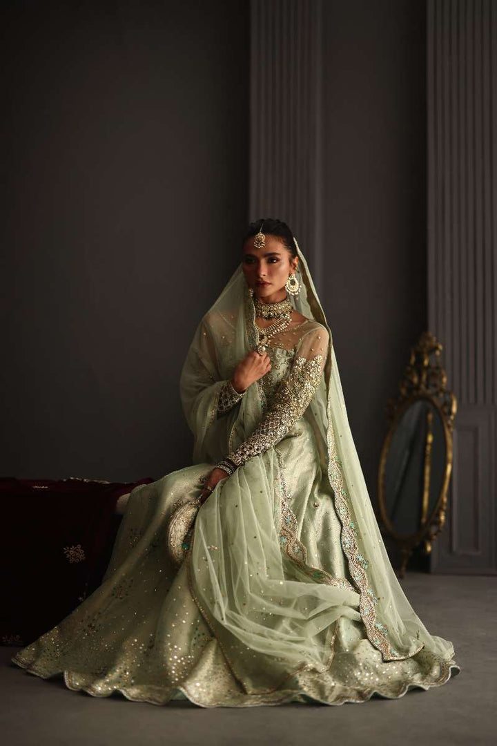 Deepak Perwani - Tulle And Lame Lehenga Choli For Women - 3 Piece