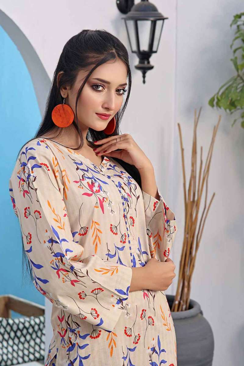 Zarasi - Opal - Stitched Lawn Suit - 2 Piece