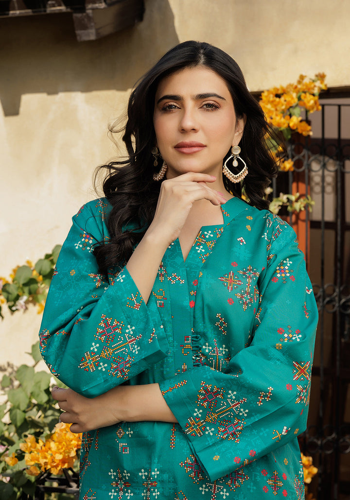 Zarasi - Meadow Spark - Stitched Lawn Suit - 2 Piece