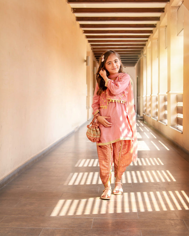 Kidoz Kloset - Vanilla Ice Cotton Silk Set For Girl