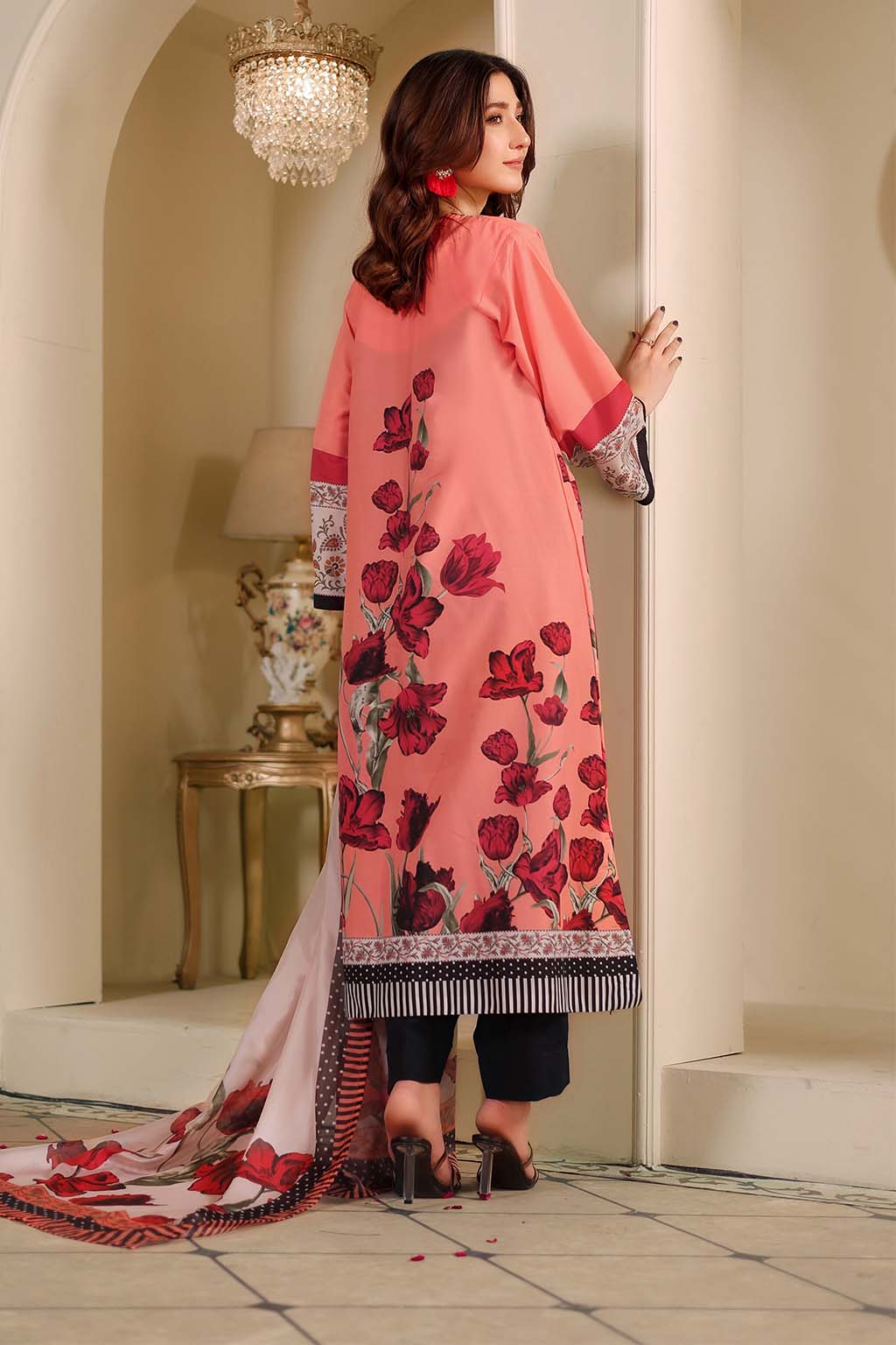 Adwears - Iris Shrug - Peach - 3 Piece